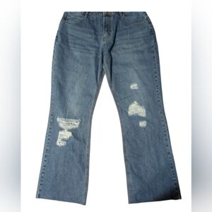 #1 Hustle N Holla Natalia Size 12 Low Rise Modern Flare Fit NWT